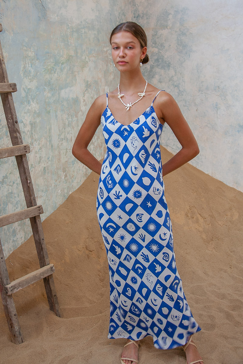 Sundance Maxi Dress - Cobalt